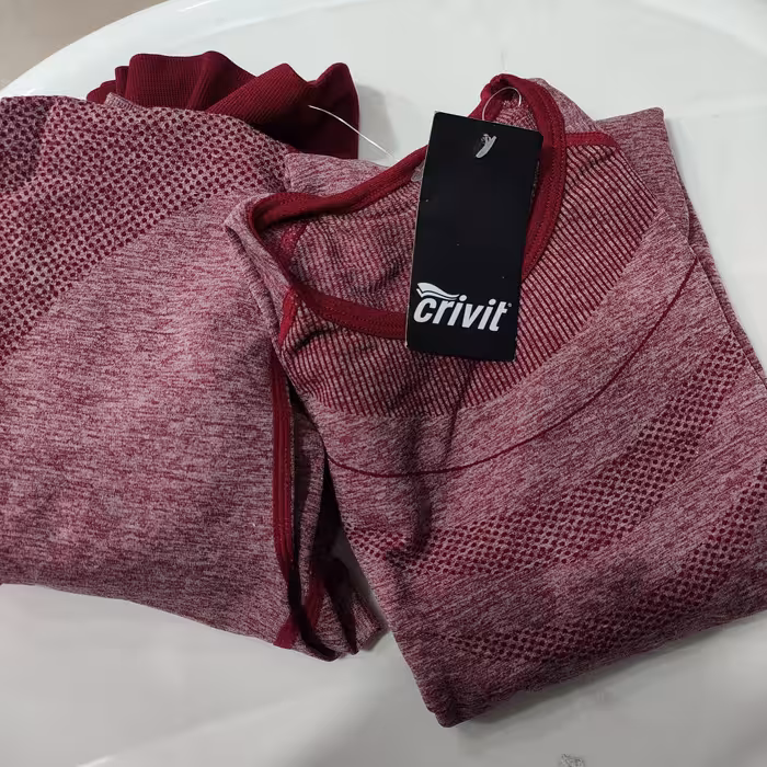 ست تی شرت آستین بلند و لگینگ ورزشی بچگانه کریویت مدل ger555