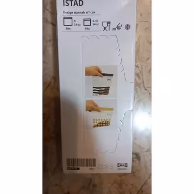 کیسه زیپ دار ایکیا مدل 256 بسته 60 عددی