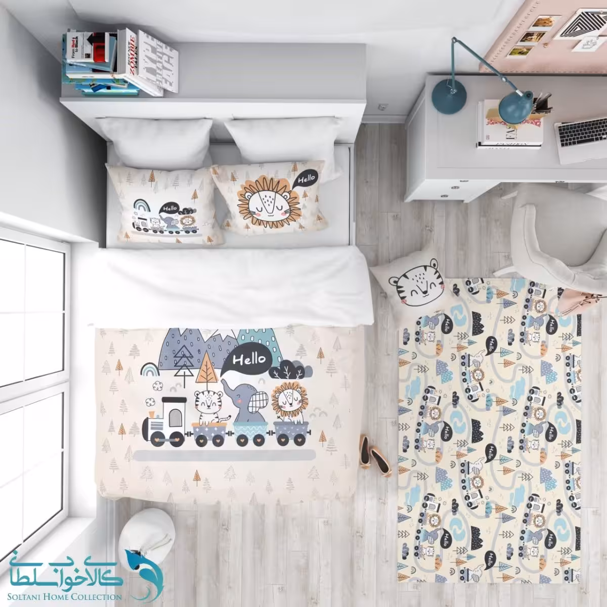 روتختی طرح فانتزی سایز یکنفره کد A2745