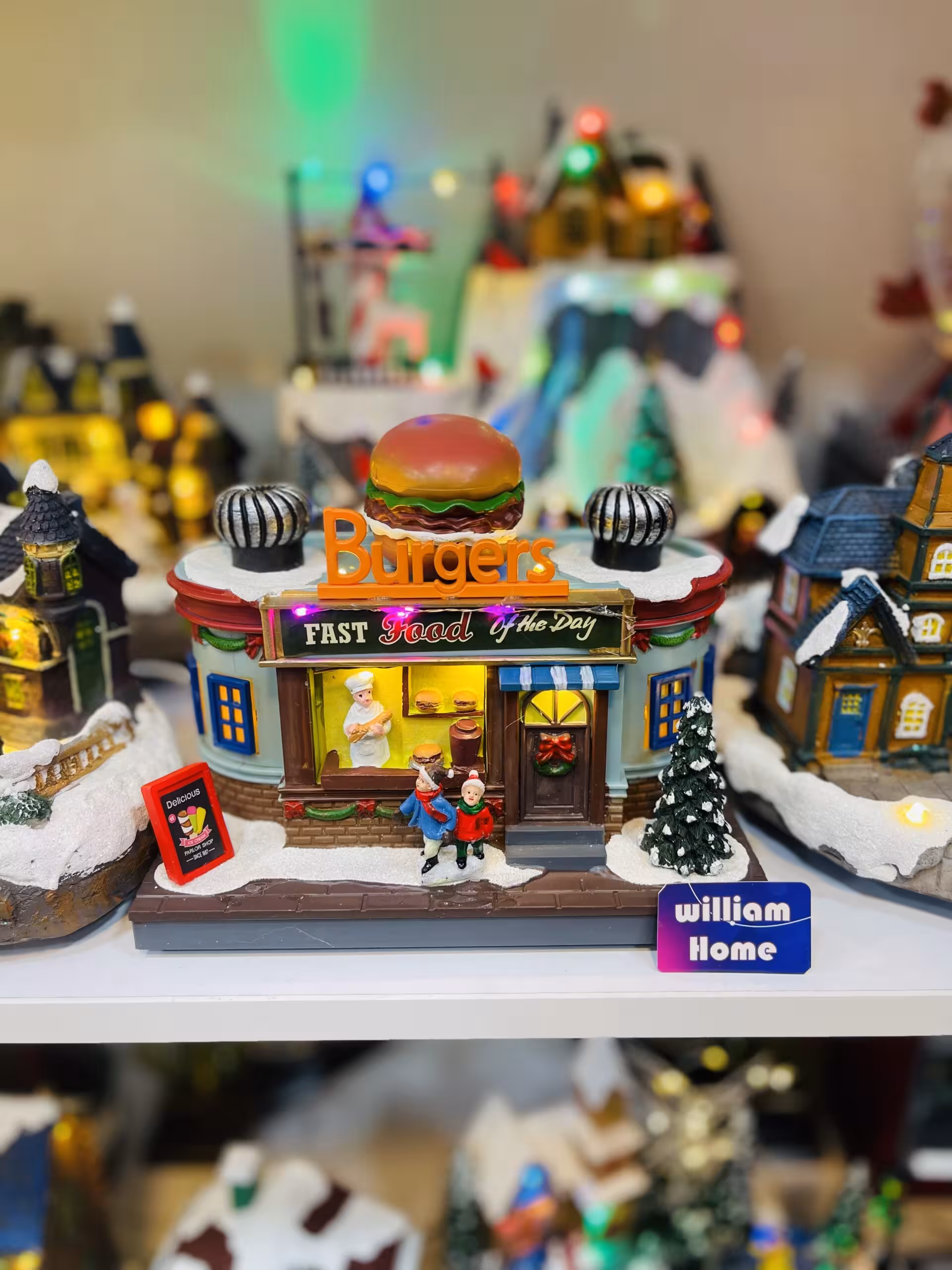 موزیک‌ باکس همبرگر کریسمس