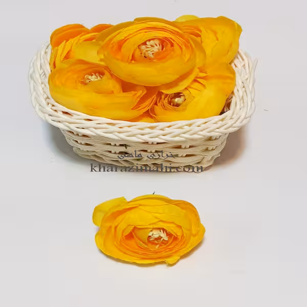 گل نسترن پارچه ای {کد7}