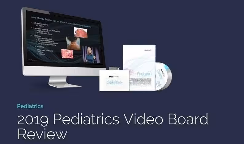 CME INFO MedStudy Pediatrics Board Review 2019 - کتاب پزشکی بهار