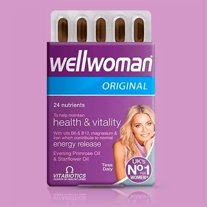 قرص ول وومن اصل 30عددی اصل | Well Woman Original Vitabiotics