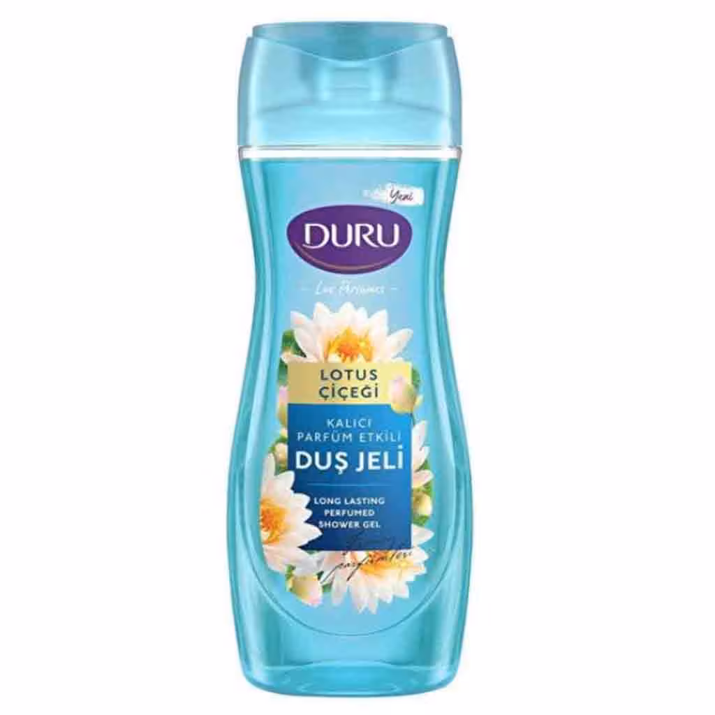 شامپو بدن مرطوب کننده دورو Duru Lotus Çiçeği حاوی عصاره گیاه لوتوس 450 میل