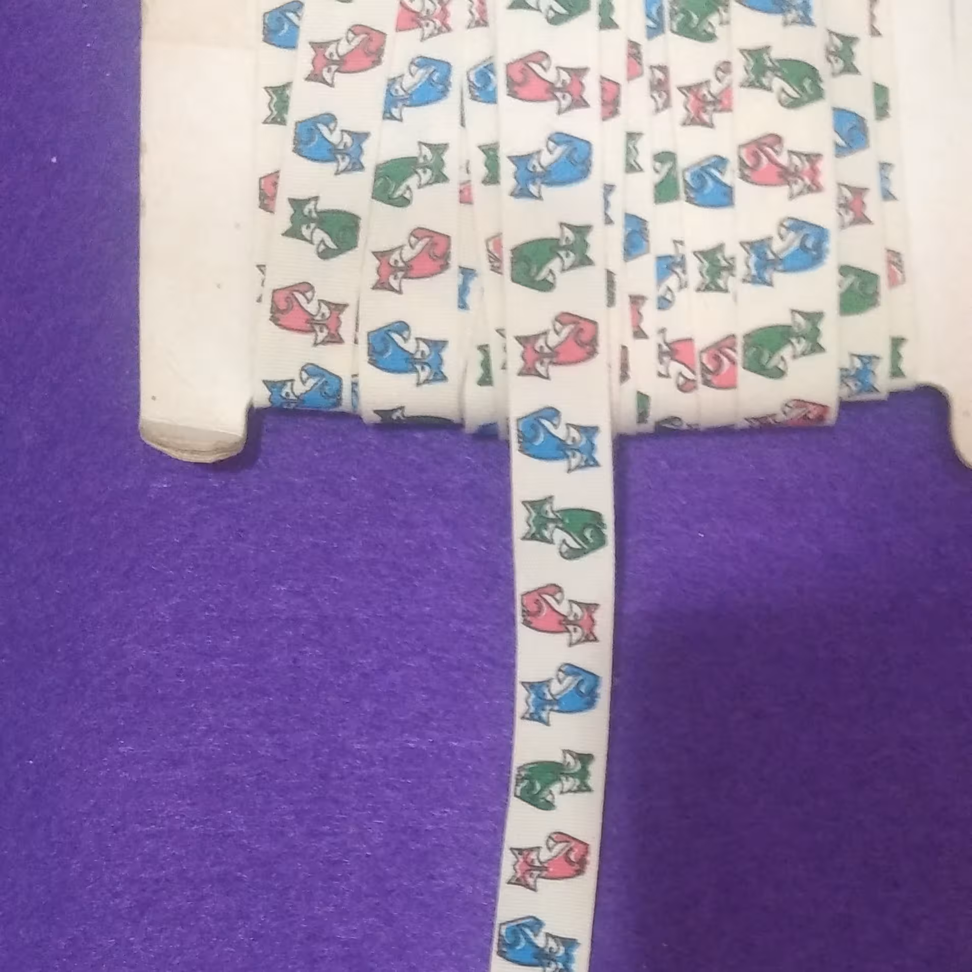 نوار باریک کتان کودک 1 متر
