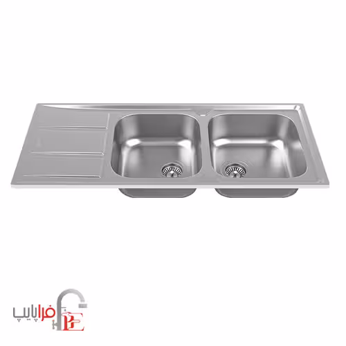 سینک استیل توکار 180 داتیس عمق 20cm