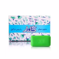 صابون گلنار حاوی روغن نارگیل 130g بسته 6 عددی