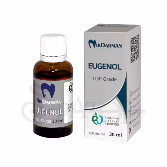 اوژنول نیک درمان بسته بندی بزرگ  CanaSol Eugenol 30ml Nik Darman