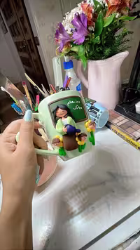 ماگ معلم خمیری عروسکی برجسته
