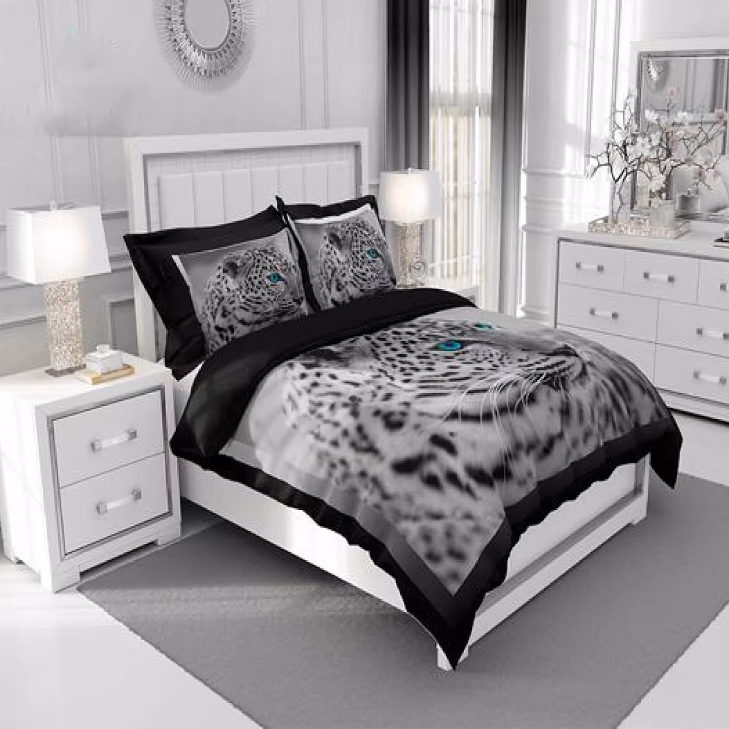 سرویس روتختی سه‌بعدی چیداری مدل 4024