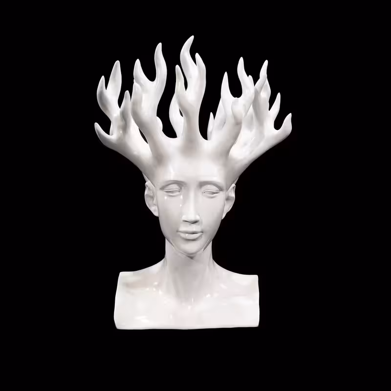 مجسمه مدل رومیزی طرح اندیشه