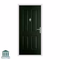 درب ورودی تک لنگه کلاسیک مدل انگلیسی کد 1565