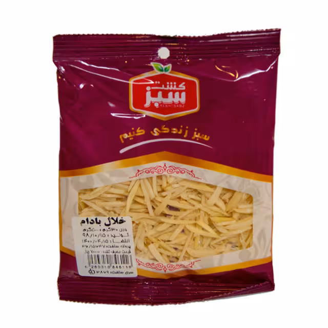 خلال بادام کشت سبز 30 گرمی