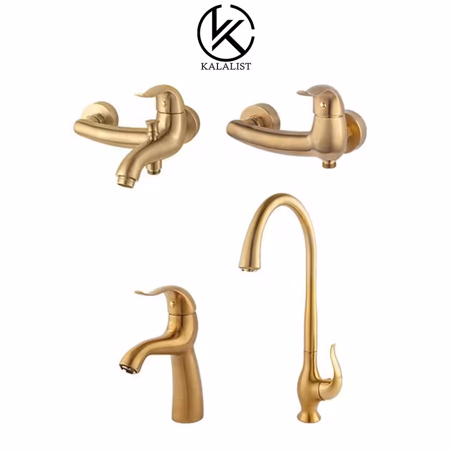 شیرآلات برند راسان مدل اکتاو طلامات