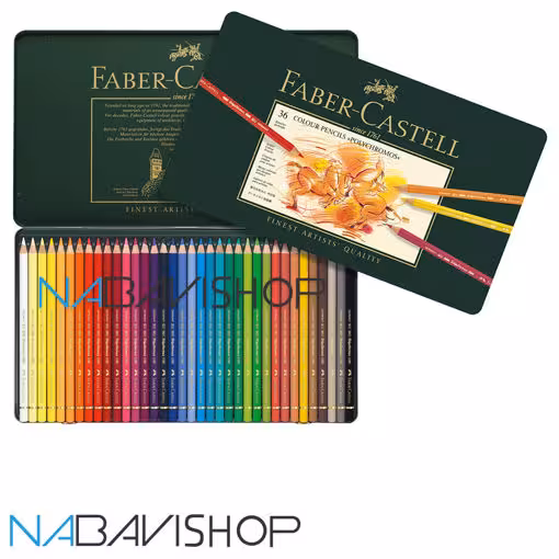 مداد رنگی پلی کروم 36 رنگ فابر کاستل مدل Polychromos