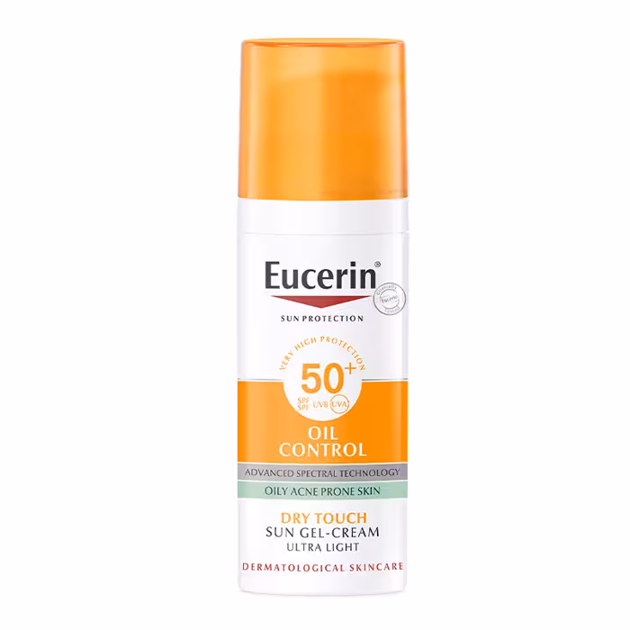 ژل کرم ضدآفتاب کنترل کننده چربی اوسرین SPF50 | پوست چرب، مستعد جوش | 50ml