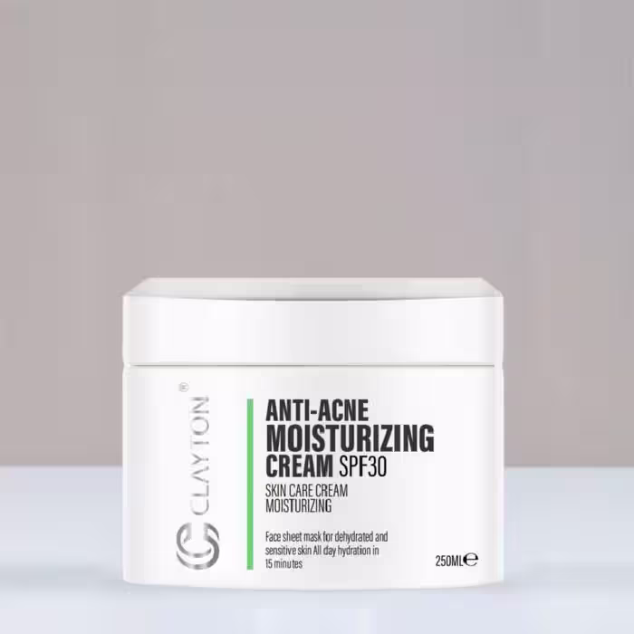 کرم مرطوب کننده ضد آکنه SPF30 کلایتون