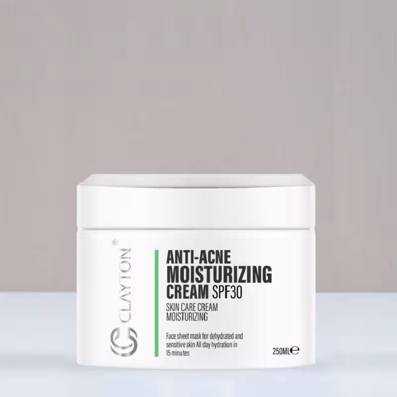 کرم مرطوب کننده ضد آکنه SPF30 کلایتون