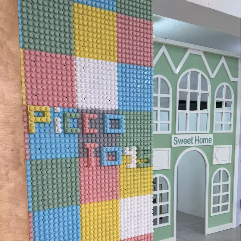 صفحه لگو دیواری یک متری مولتی مدل 6898541