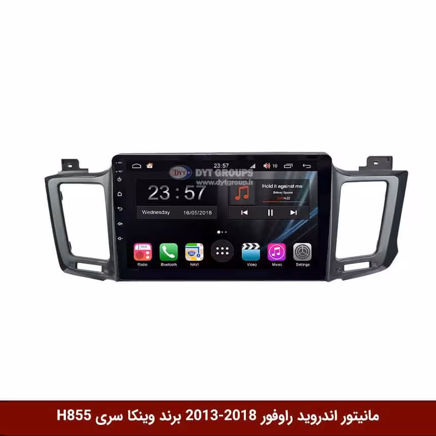 مانیتور اندروید تویوتا راوفور 18-2013 برند وینکا سری H855