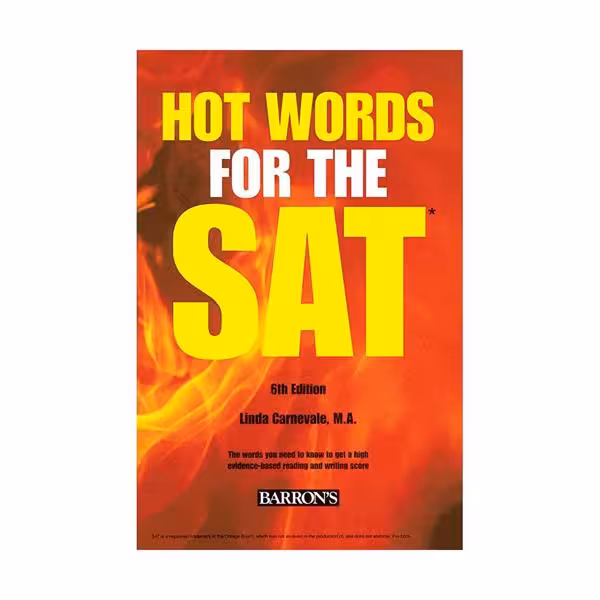 کتاب Hot Words for the Sat 6th Edition هات وردز فور د اس ای تی ویرایش ششم