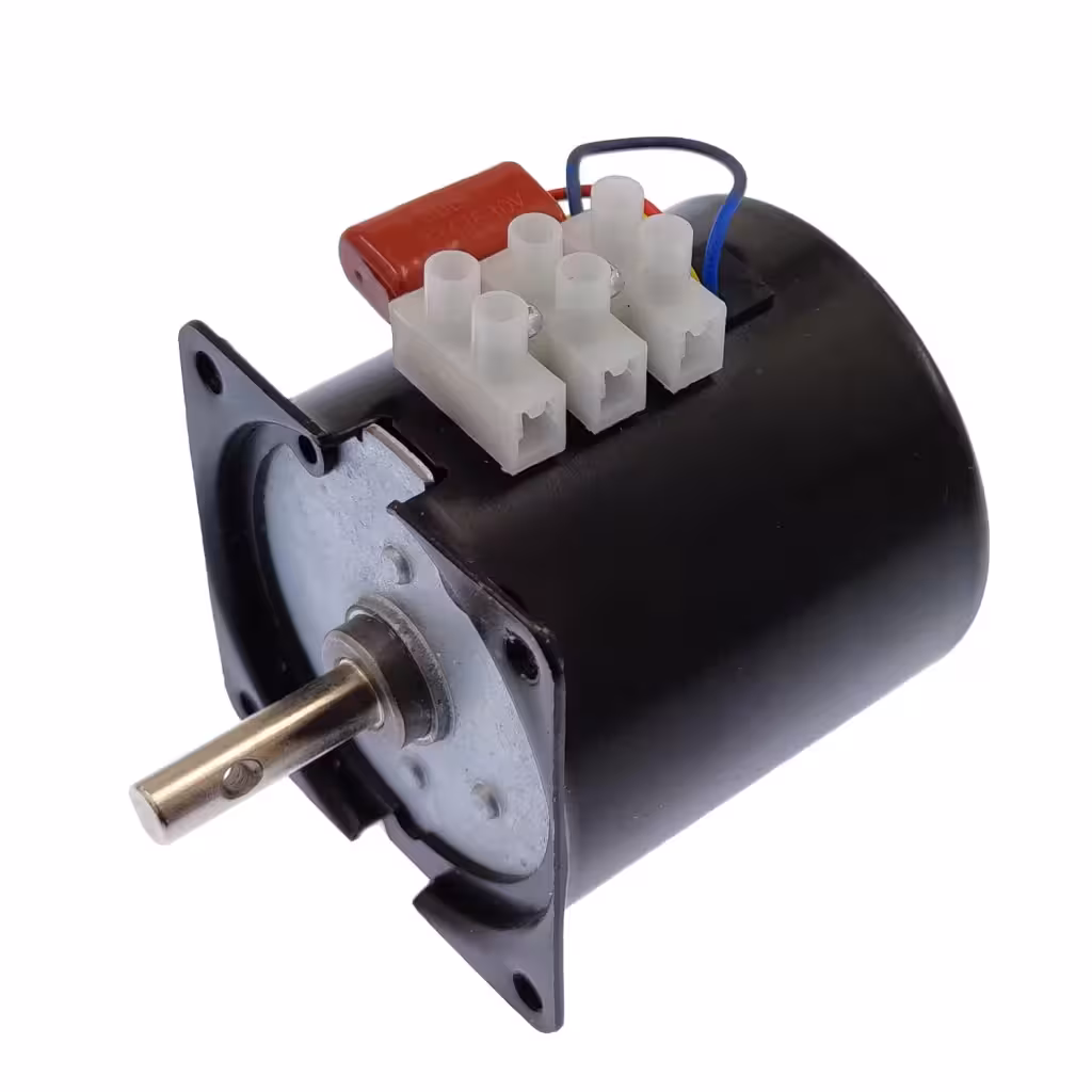 موتور AC گیربکس دار 60KTYZ توان 14W تعداد دور 2.5RPM