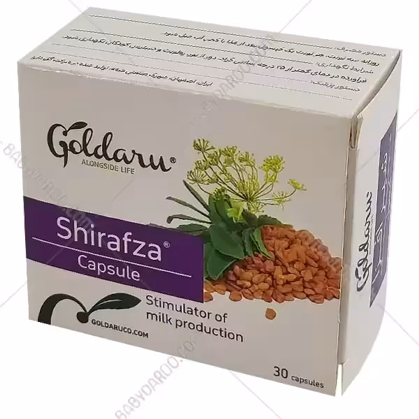 کپسول شیرافزا گل دارو 30 عدد