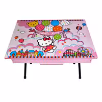 میز تحریر میزیمو مدل تاشو طرح کیتی کد 3504