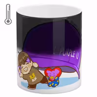 خرید ماگ-لیوان  حرارتی آبنبات رنگی  BTS - I purple u کد MKSA0315