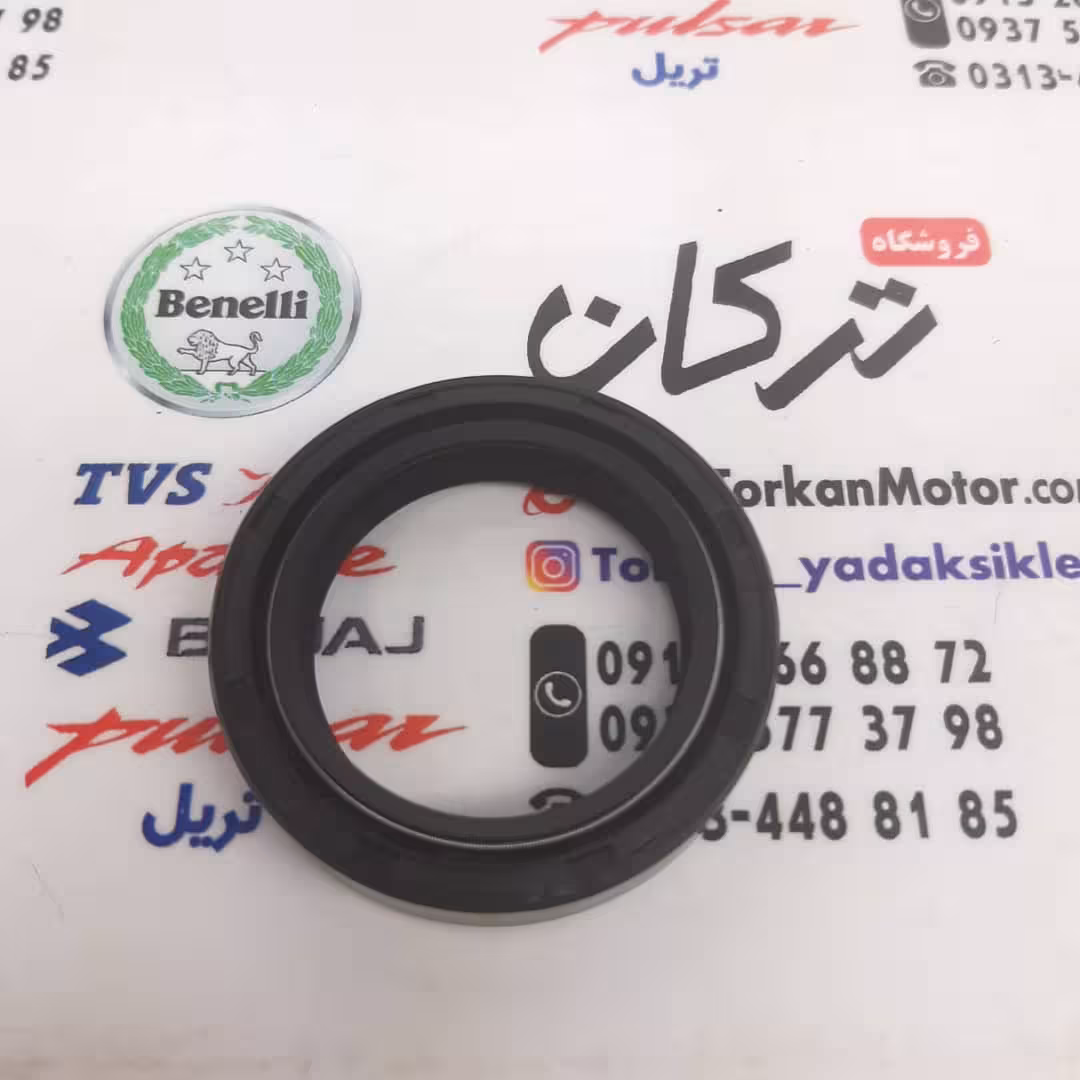 کاسه نمد کمک موتور بنلی 150 ، تریل رادیسون و دینو z2 و فلات ، پرواز طرح crf سی ار اف و سی اف 150 شماره 37/50/11 (هرعدد)