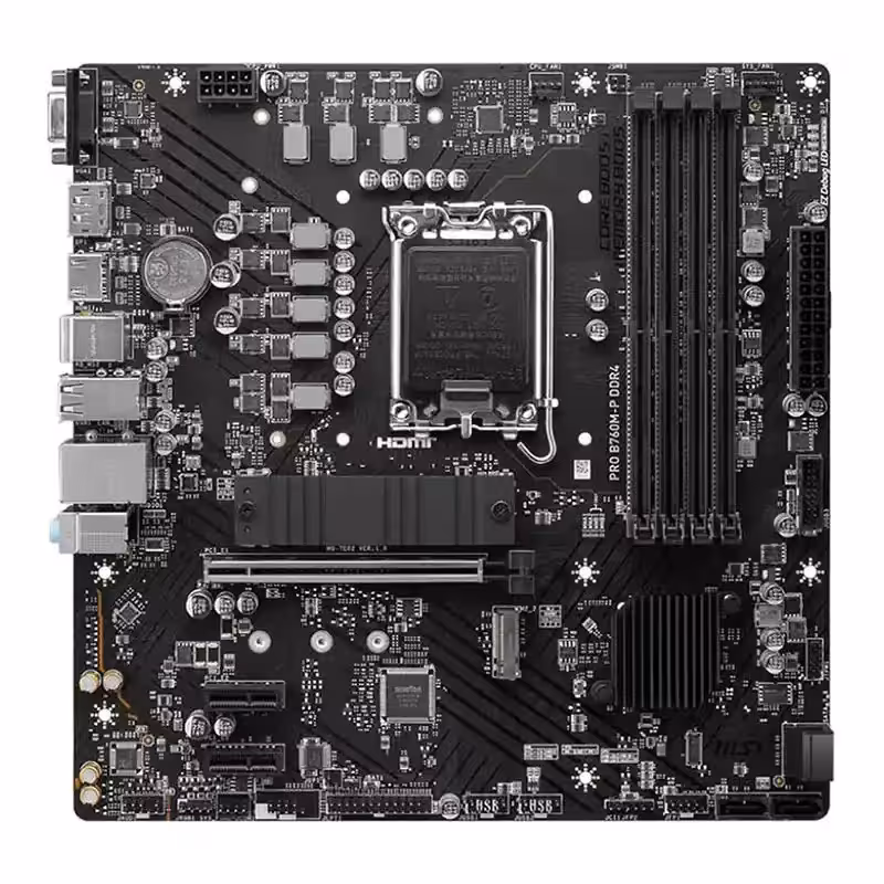 مادربرد ام اس آی MSI Pro B760M-P DDR4 LGA1700