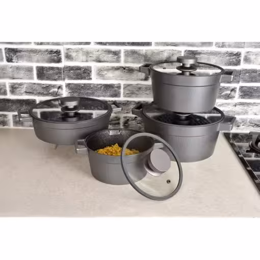 سرویس قابلمه 8 پارچه یونیک مدل دیاموند 8504