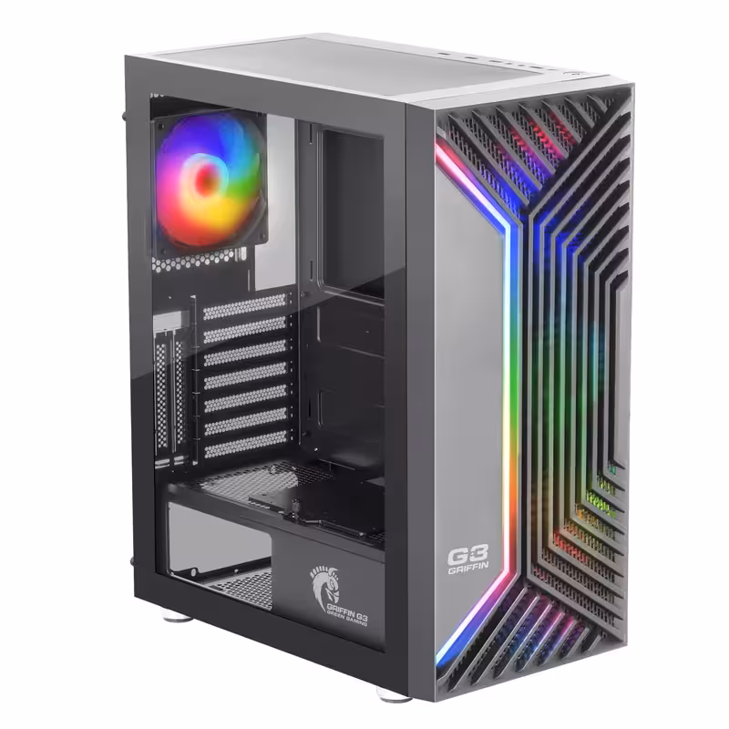 کیس کامپیوتر گیمینگ گرین مدل GRIFFIN G3 Plus - فروشگاه اینترنتی سیب سبز