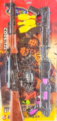 مجموعه پلیسی 3 تفنگ وکیوم با لوازم