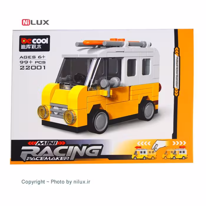 ساختنی دکول سری Mini Racing کد 22001