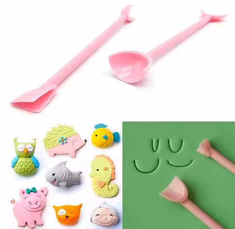 ابزار طراحی فوندانت صورتی