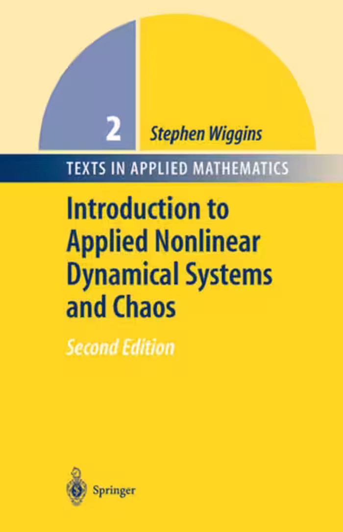 خرید و دانلود نسخه کامل کتاب Introduction to Applied Nonlinear Dynamical Systems and Chaos