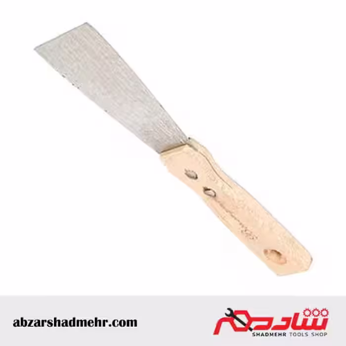 کاردک 4 سانتی دسته چوبی