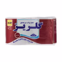 دستمال توالت گلریز 2 رول 4 لایه