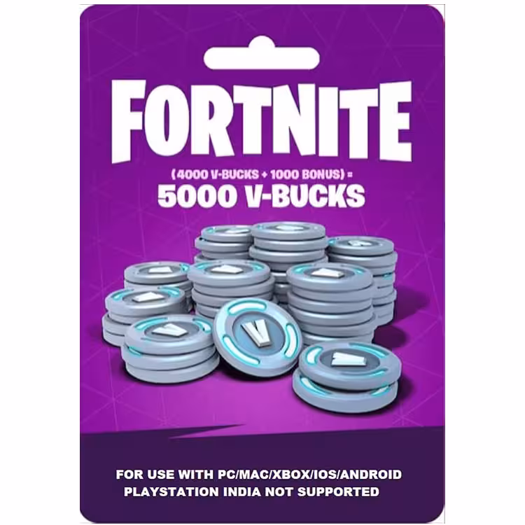 Fortnite 5000 V-Bucks – US