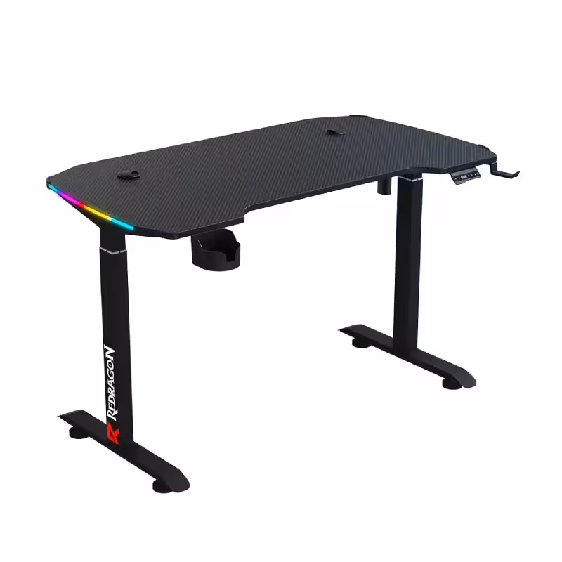 میز گیمینگ موتور دار ردراگون GD-3320-M 140cm RGB