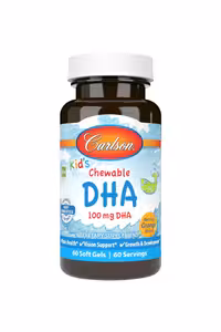 پاستیل جویدنی تقویت‌کننده هوش و بینایی کودکان Carlson ـ بسته 60 عددی