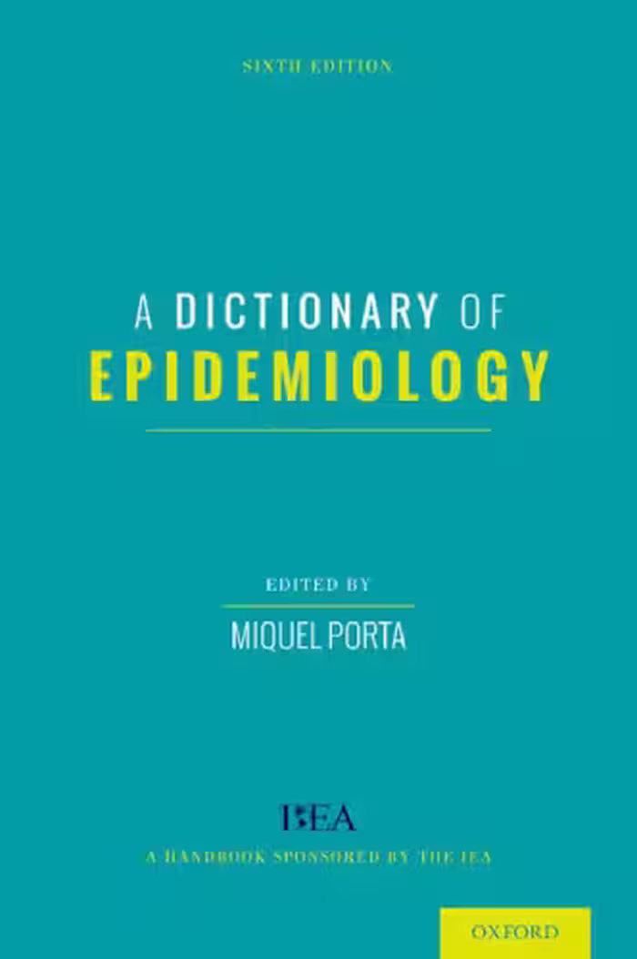 خرید و دانلود نسخه کامل کتاب A Dictionary of Epidemiology