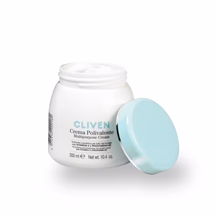 کرم چندمنظوره مرطوب‌کننده و آبرسان کلیون (Cliven Multipurpose Moisturizing & Hydrating Cream)، حجم 300 میلی‌لیتر