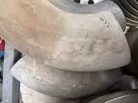 زانو 6 اینچ 90 درجه کاپر نیکل به قطر 168 میلیمتر رده 10