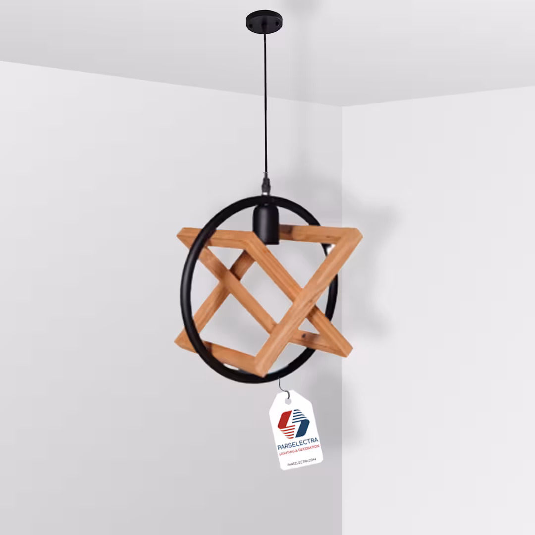 آویز چوب و فلز