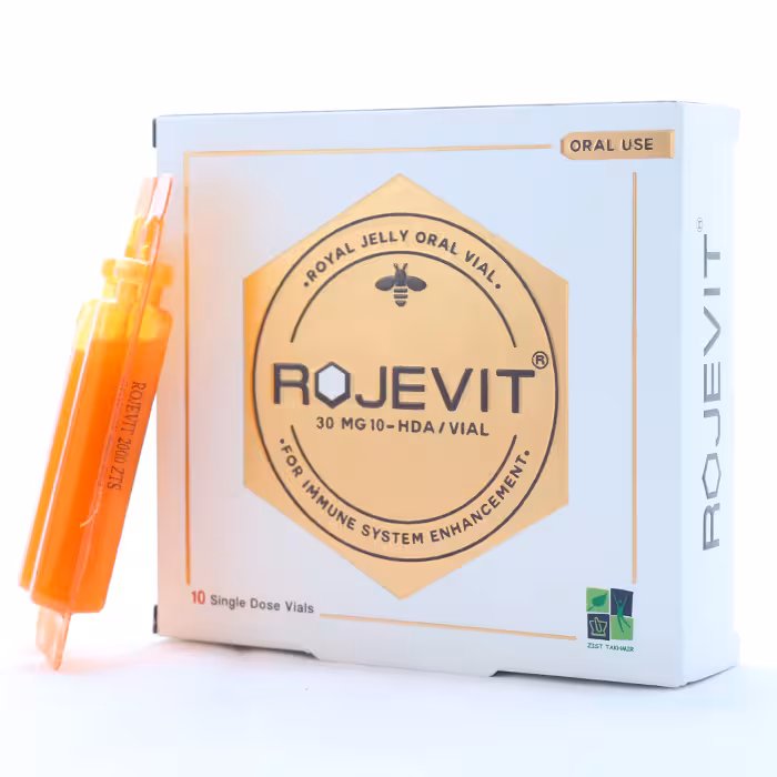 زیست تخمیر رژویت رویال ژلی ویال خوراکی 10عددی