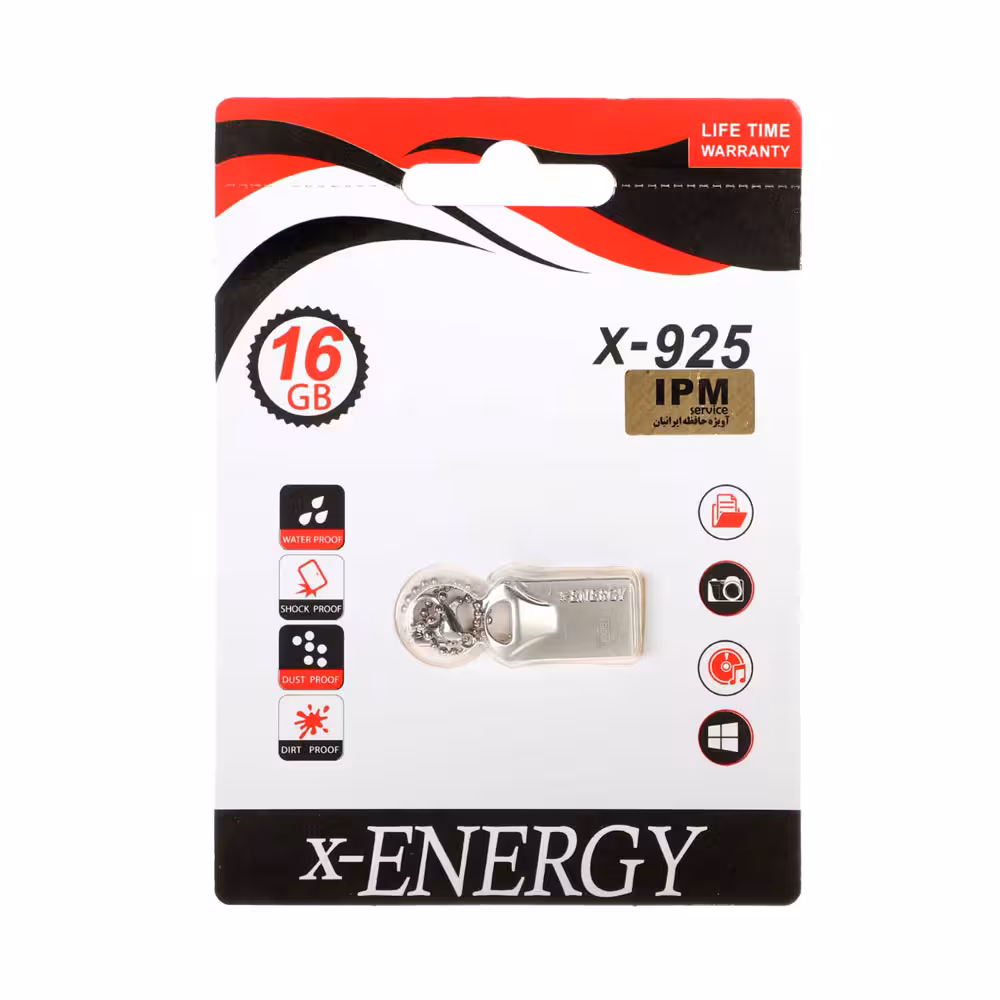 فلش مموری ایکس انرژی مدل X-925 ظرفیت 16 گیگ