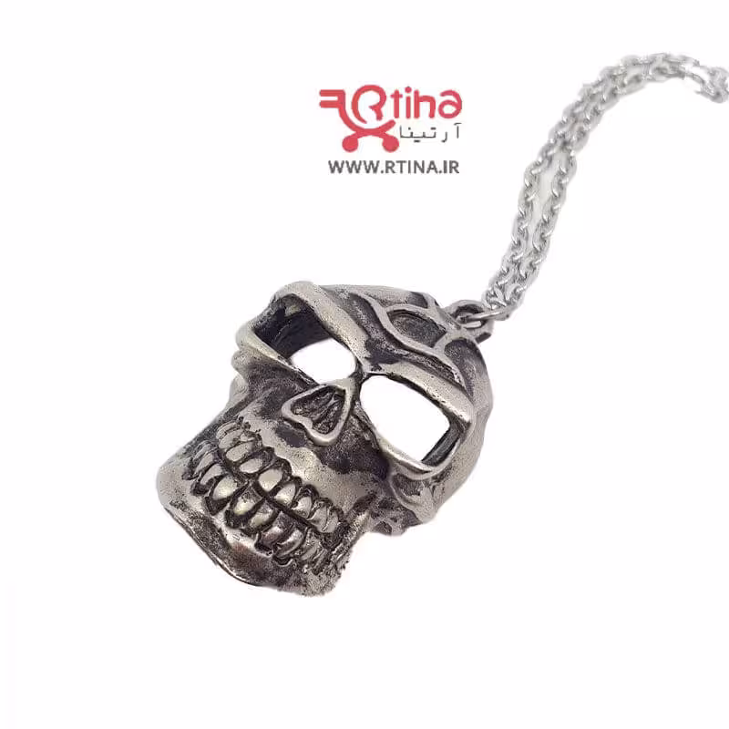 گردنبند اسپرت با طرح اسکلت مدل h21
