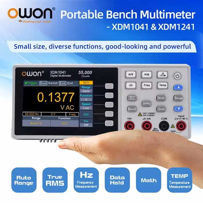 مولتی متر حرفه ای OWON XDM1041